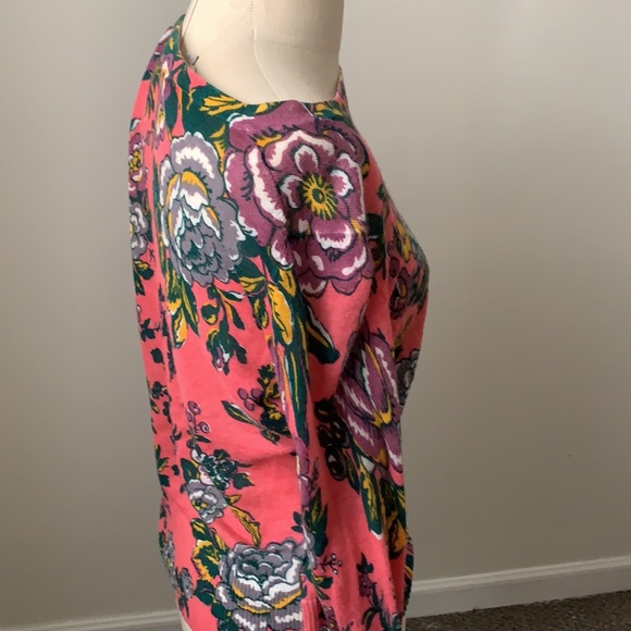 Loft floral pink sweater - Picture 5 of 5